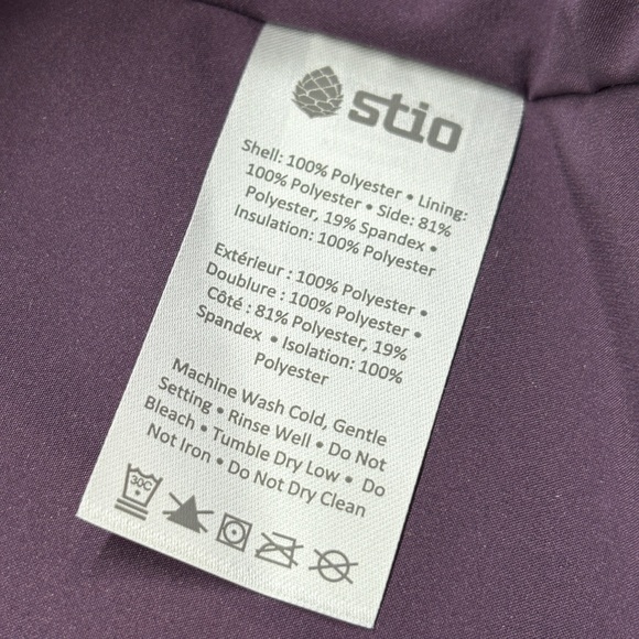 Stio Women's Lightweight Vest Deep Purple Size M - Picture 5 of 8